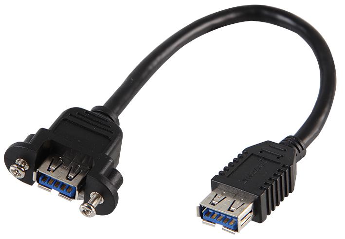 Pro Signal Psg03802 Adaptor Lead, Usb 3, A To A, Skts, 135Mm