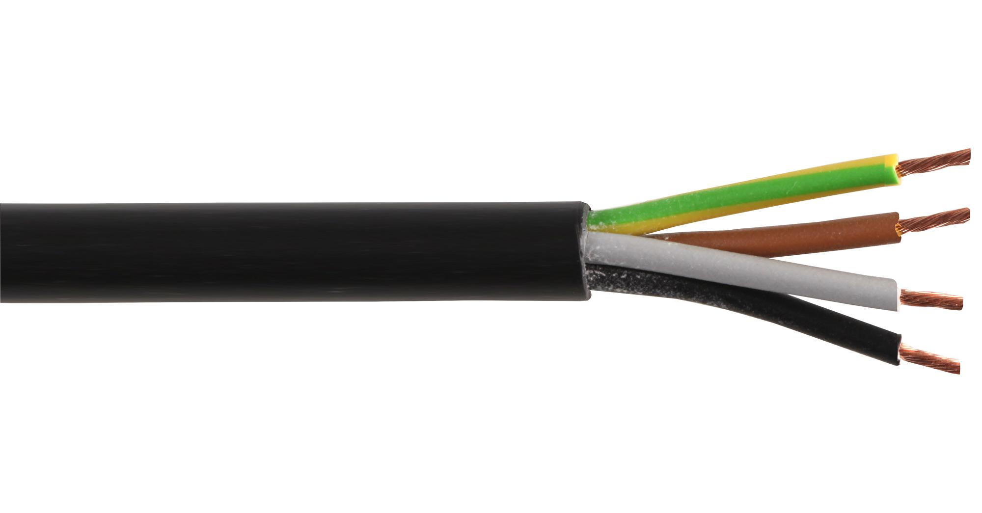 Multicomp Pro 3184Y-1Mmblk Cable, Flex, 3184Y, Black, 1Mm,  Per M