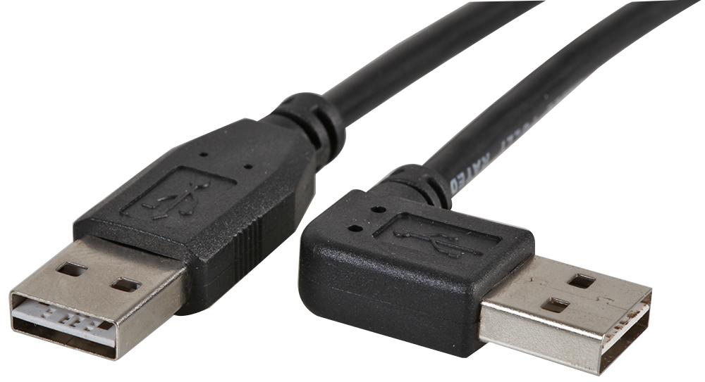 Pro Signal Psg91263 Lead, Usb2.0 Reversible Am-90 Deg Am, 2M