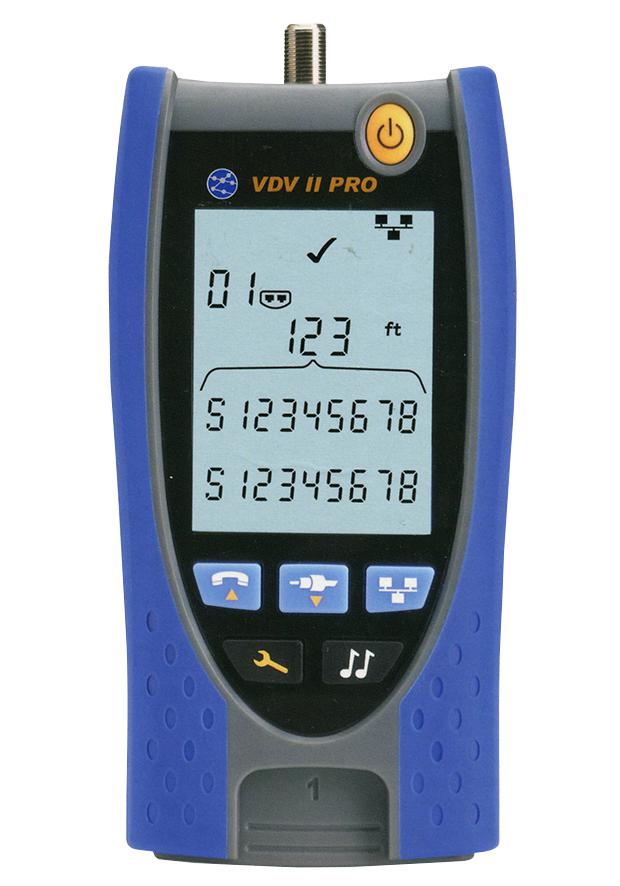 Trend Networks Vdv Ii Pro Tester, Cable Verifier, 0.3 To 450M