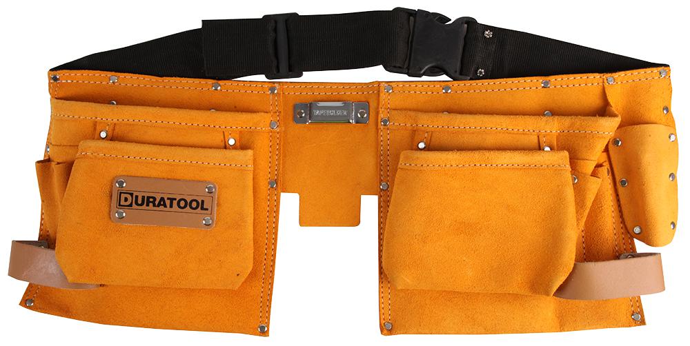 Duratool D02354 Tool Belt, Leather