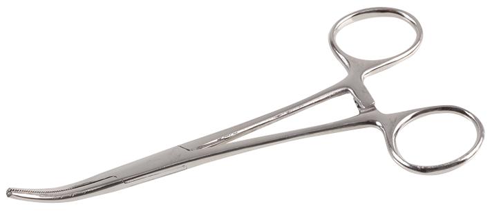 Duratool D02348 Forceps, 6, Bent