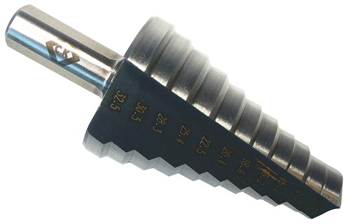 Ck Tools T3012 Hss Multi-Step Drill, 12.5-32.5Mm