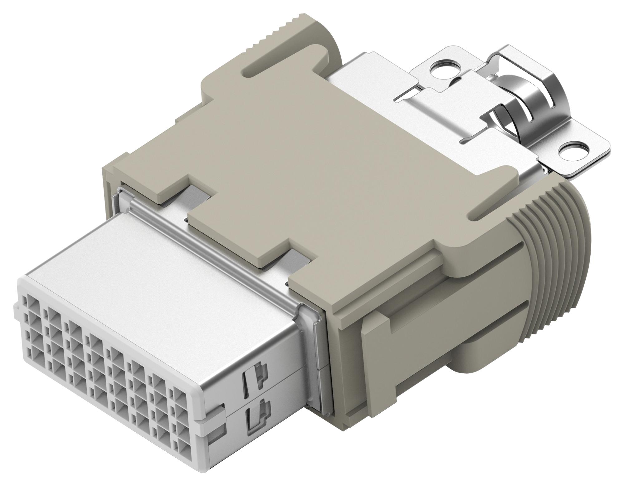 Te Connectivity T2111322201-001 Heavy Duty Module, Rcpt, 32Pos, 2.2A