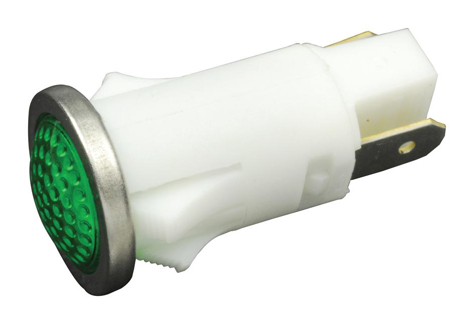 Vcc (Visual Communications Company) 1032Qd5. Lamp, Indicator, Neon, Green, 125V