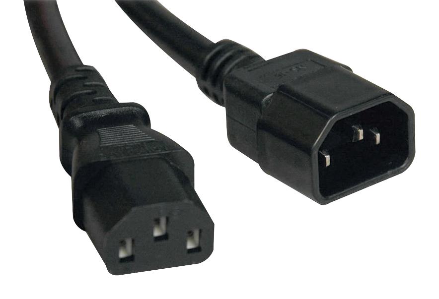 Scs 770118 Power Cord, Iec C13 To Iec C14, 8 24Ak6674