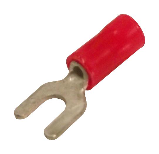 Amp - Te Connectivity 2-320665-1 Terminal, Spade Tongue, #6, 16Awg, Red