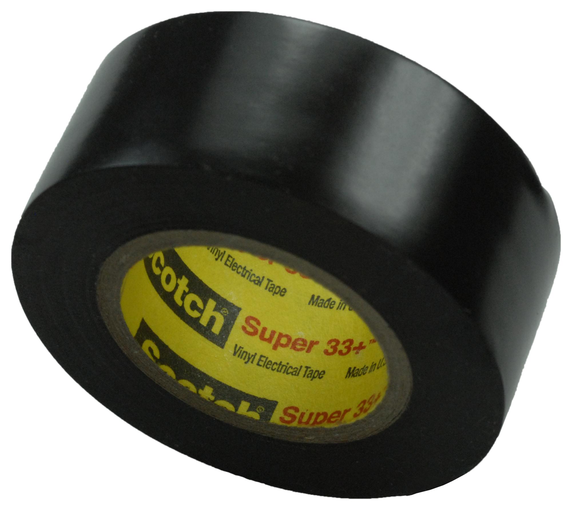 3M 33+Super (3/4X20Ft) Electrical Insul Tape, Pvc, 20Ft X 0.75