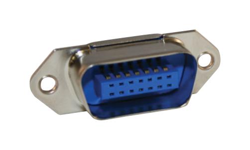 Norcomp 111-014-213L001 Connector, Scsi, Receptacle, 14 Position, Solder