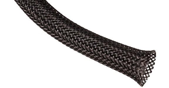 Pro Power Spc5148 Sleeving, Expandable, 9.53Mm Id, Pet, Black, 30.5M/100Ft