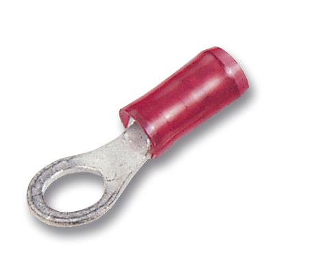 Amp - Te Connectivity 2-31886-2 Terminal, Ring Tongue, #8, Crimp, Red