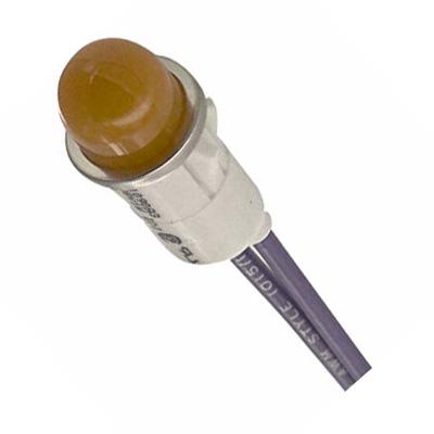 Vcc (Visual Communications Company) 1090A3-28V Lamp, Indicator, Incandescent, 16Mm, Amber