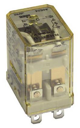 Idec Rh2B-Udc100-110V Relay, Dpdt, 110Vac, 30Vdc, 10A