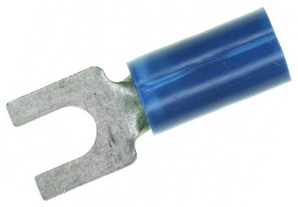 Amp - Te Connectivity 322994 Terminal, Spade/fork, #6, Crimp, Blue