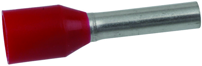 Weidmuller 0463100000.. Terminal, Ferrule, 8 X 1.7Mm, Red