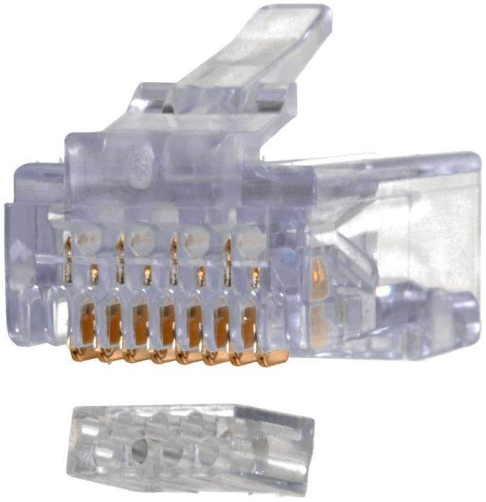 Aim Cambridge - Cinch Connectivity 32-2198Ul Modular Plug, Cat5E, Rj45, Plug, 8 Position, 8 Contact