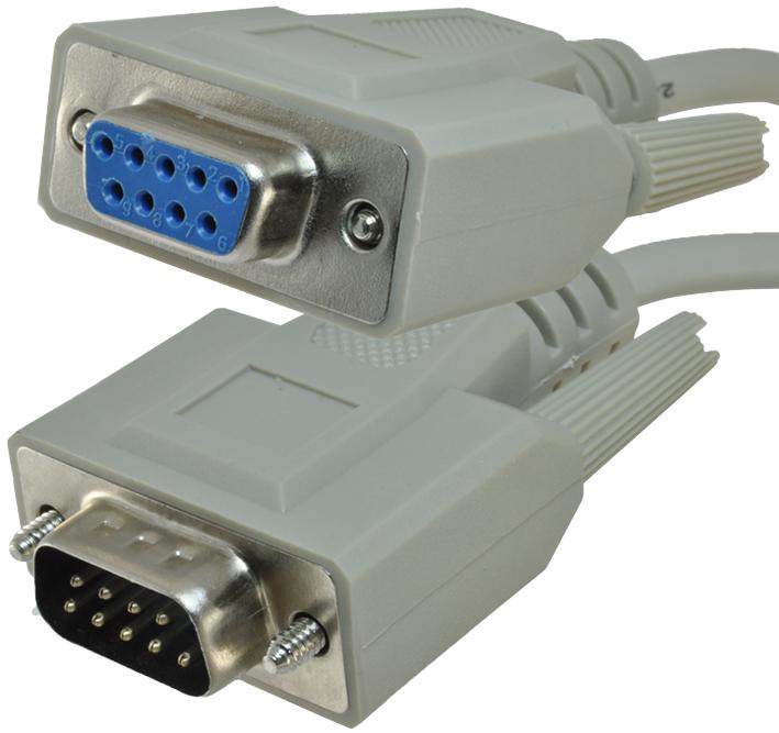 Aim Cambridge - Cinch Connectivity 30-9506-99. Data Extension Cable, Db9M-F, 6Ft