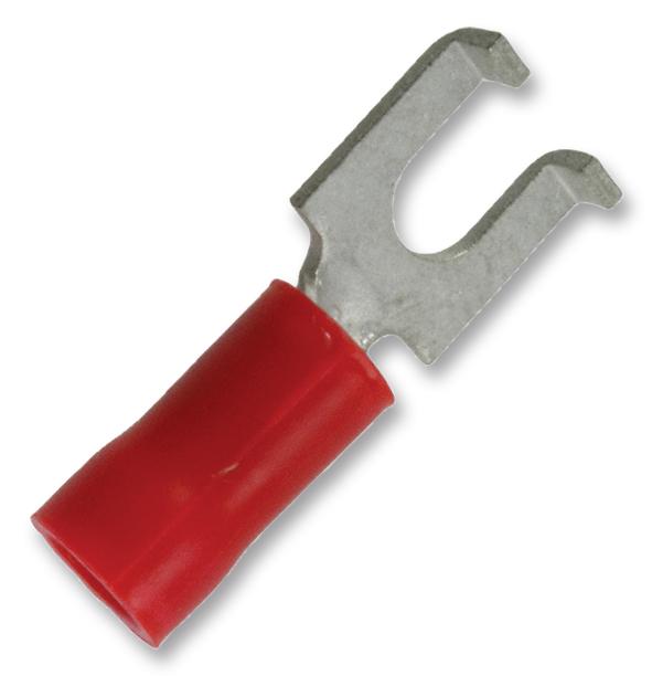 Amp - Te Connectivity 322249 Terminal, Spade/fork, #6, Crimp, Red