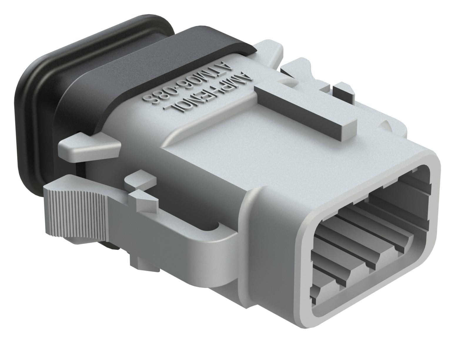 Amphenol Sine/tuchel Atm06-08Sa-Sr1Gy Automotive Housing, Plug, 8Pos, 7.5A