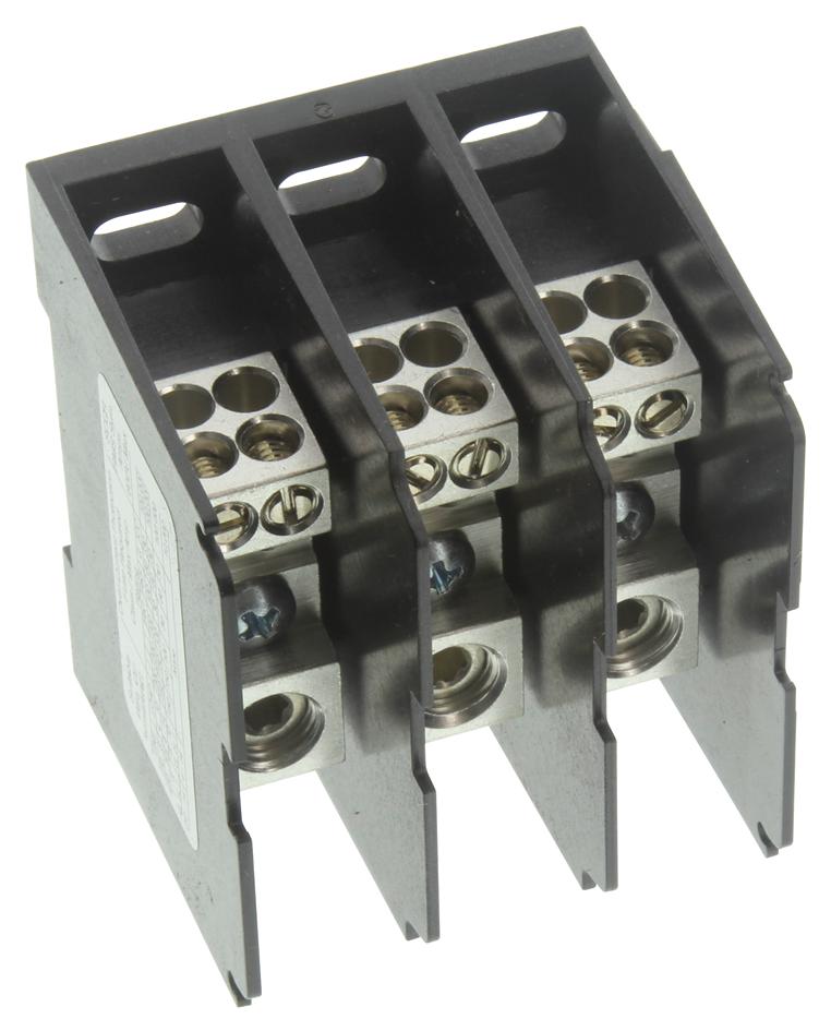 Marathon Special Products 1323570 Terminal Block, Barrier, 3 Position, 2/0-14Awg