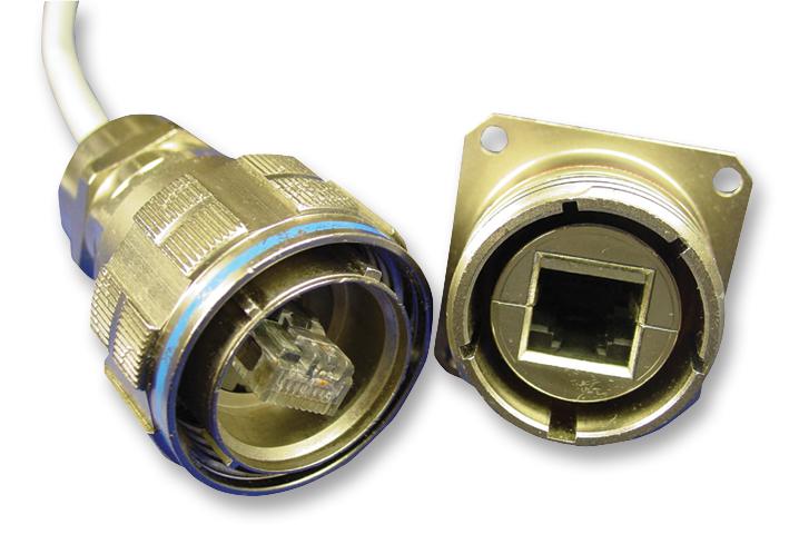 Rjftv6mn Amphenol Socapex Modulnyj Razem Rj45 Plug 1 X 1 Port