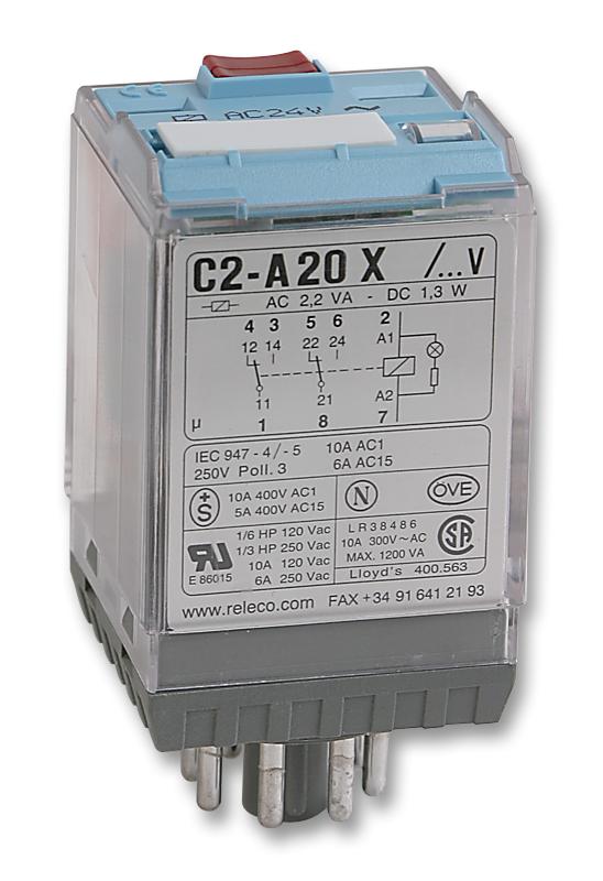 C9 A41x 120vac Turck Power Relay 4pdt 250vac