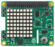 RASPBERRYPI-SENSEHAT - Дочерняя плата, Raspberry Pi Sense HAT, датчики ориентации/давления/влажности/температуры