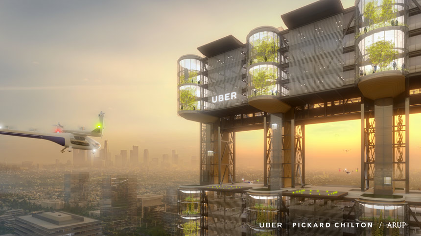 Uber drone Uber drone